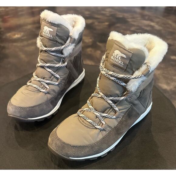 New Sorel Women’s Whitney Flurry Boots Size 7 Snow Winter Ladies - Picture 9 of 11